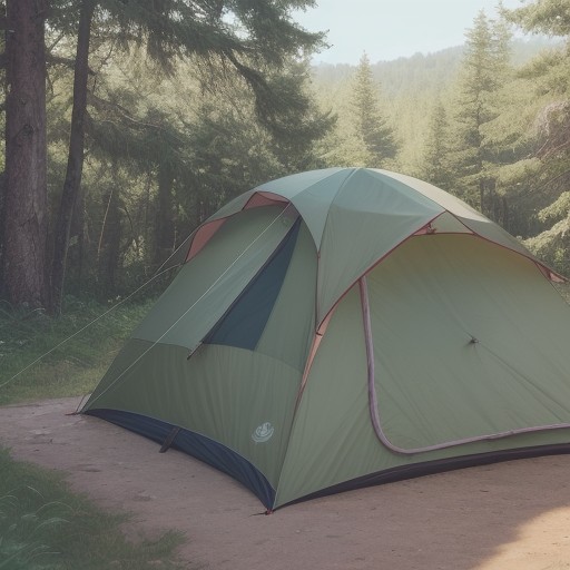 【キャンプ】夏の虫対策に役立つ道具 | 防虫グッズの選び方と使い方 をイメージした 広角の風景、夏 の写真