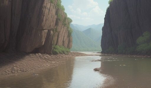 【川遊び】乾期の水位と安全確認 | 泳げない場所の見分け方