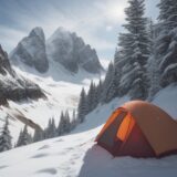 【クライミング】高い山に挑むための道具 | 準備すべき基本装備のまとめ をイメージした 広角の風景、山 の写真