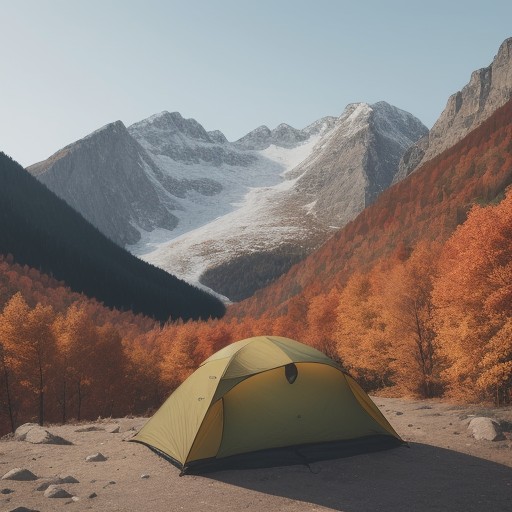 【登山】秋の山行ルート選び | 安全に歩くためのポイント をイメージした 広角の風景、山、ハイキング、秋 の写真