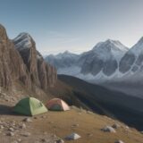 【山岳文化】登山の歴史と習慣 | 地域で受け継がれる特徴 をイメージした 広角の風景、山、山 の写真