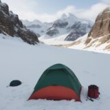 【登山】初心者のための心の準備 | 山行前の不安を解消する方法 をイメージした 広角の風景、山 の写真