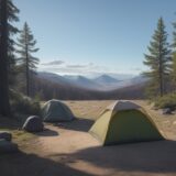 【アウトドアバッグ】買い替えのタイミング | 劣化の見分け方と選び方 をイメージした 広角の風景 の写真