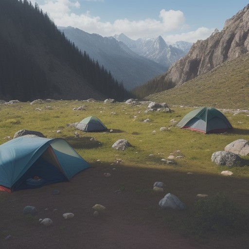 【山菜】効率的な探し方のコツ | 春の山での採取ポイント をイメージした 広角の風景、山、春 の写真