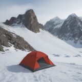 【登山用ギア】故障の原因と対策 | 長く使うためのメンテナンス方法 をイメージした 広角の風景、山 の写真