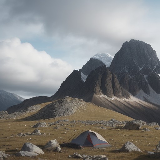 【登山】稜線の雲の変化 | 低気圧が近づくサインと判断基準 をイメージした 広角の風景、山、稜線 の写真