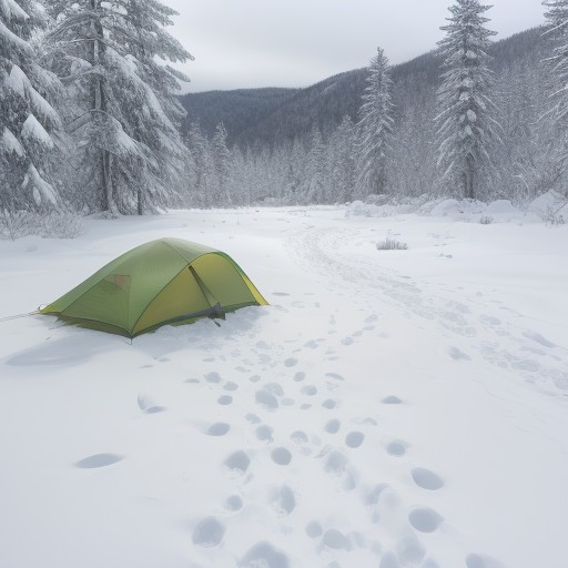 【山菜】残雪期の採取タイミング | 旬の時期と場所選び をイメージした 広角の風景、雪景色、山頂 の写真