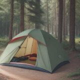 【キャンプ】体調不良への備え | 持っておきたい常備薬と持ち物リスト をイメージした 広角の風景 の写真
