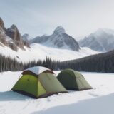 【山での遭難】パニックを防ぐ方法 | 生き残るための対処法 をイメージした 広角の風景、山 の写真