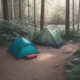【虫除け対策】初夏の山歩きで使うアイテム | 効果的な塗り方と選び方 をイメージした 広角の風景、夏、ハイキング の写真