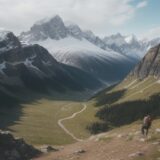 【登山靴】初心者の選び方 | 山歩きに合う一足の探し方 をイメージした 広角の風景、ハイキング、山 の写真