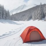 【ウィンタースポーツ】ウェアの破れを防ぐ方法 | 雪山での対策と選び方 をイメージした 広角の風景、冬、山、雪景色 の写真