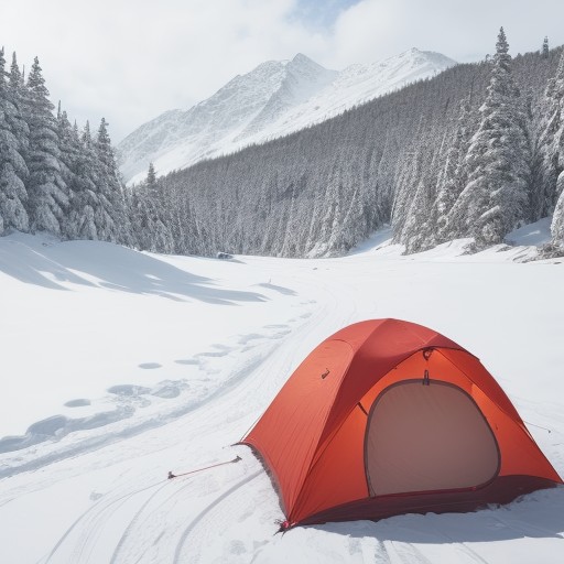 【ウィンタースポーツ】ウェアの破れを防ぐ方法 | 雪山での対策と選び方 をイメージした 広角の風景、冬、山、雪景色 の写真