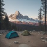 【登山】初心者向けのアクセス方法 | 登山口までの行き方と注意点 をイメージした 広角の風景、山、登山道 の写真