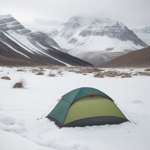 【低体温症】登山の震えが起きる原因 | 体を温める対策と予防法 をイメージした 広角の風景、山 の写真