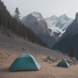【登山】疲労の兆候を見分ける方法 | 安全に山歩きを続けるためのポイント をイメージした 広角の風景、山、ハイキング の写真