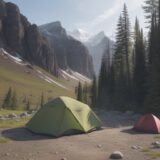 【登山ウエア】買い替えのタイミング | 劣化の見分け方と選び方 をイメージした 広角の風景、ハイキング の写真
