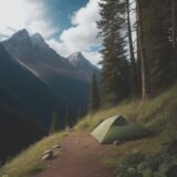 【毒草】山の写真で判別する | 見分けるための特徴まとめ をイメージした 広角の風景、山 の写真