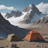 【登山用ギア】錆止め剤の塗り方 | 金属パーツのメンテナンス手順 をイメージした 広角の風景、山 の写真