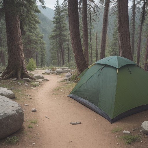 【登山シューズ】足のニオイを防ぐケア | おすすめの消臭方法とアイテム をイメージした 広角の風景、ハイキング の写真