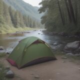 【虫よけブレスレット】川での効果 | 実際に使った感想と選び方 をイメージした 広角の風景、川 の写真