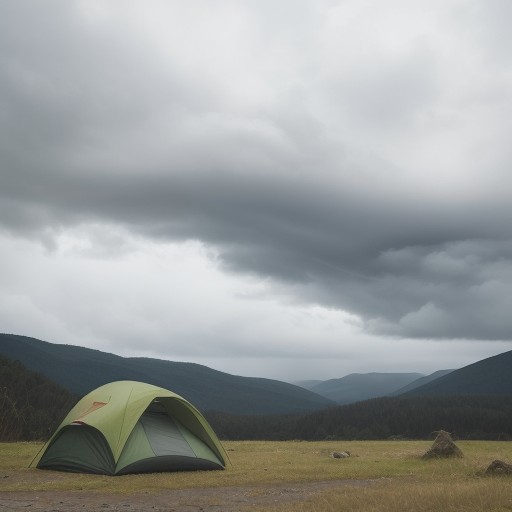 【雨雲レーダー】川釣りの天候確認 | 雲の動きで判断するタイミング をイメージした 広角の風景 の写真