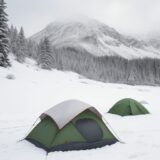 【ウィンタースポーツ】メンズ向け装備の濡れ対策 | 雪山での服装選び をイメージした 広角の風景、冬、山、雪景色 の写真