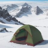 【山歩き】初冬の登山ルート | 装備と注意点のまとめ をイメージした 広角の風景、ハイキング、冬 の写真