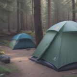 【キャンプ】救急セットの選び方 | 持っておきたい道具と準備リスト をイメージした 広角の風景 の写真