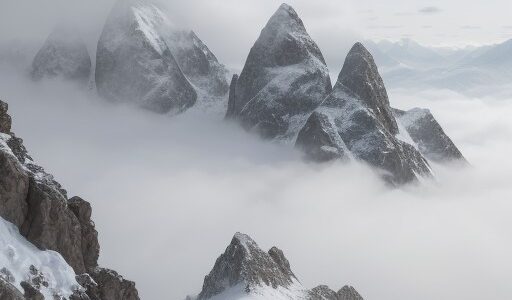 【登山】霧で視界が消えた時の対処法 | 遭難を防ぐルート確認と回避策