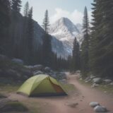 【登山】足首のねじれを防ぐ方法 | おすすめの装備と歩き方 をイメージした 広角の風景、ハイキング の写真