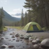 【フィッシングベスト】川での汚れ落とし | おすすめの手入れ方法 をイメージした 広角の風景、川 の写真
