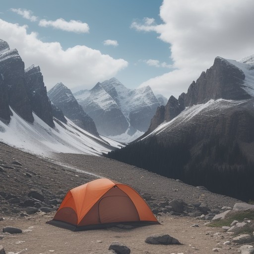 【登山計画】初心者が使うアプリ | 山行ルートの決め方 をイメージした 広角の風景、山 の写真