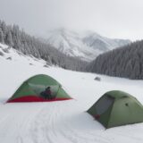 【ウィンタースポーツ】家族で揃える濡れ対策装備 | 雪山での服装選び をイメージした 広角の風景、冬、山、雪景色 の写真