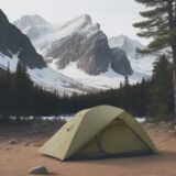 【登山ウェア】春の服装選び | 山での体温調節と重ね着のコツ をイメージした 広角の風景、ハイキング、春 の写真