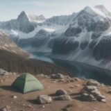 【登山ウェア】メンズの選び方 | 山行に合わせた服装の組み合わせ をイメージした 広角の風景、ハイキング、山 の写真
