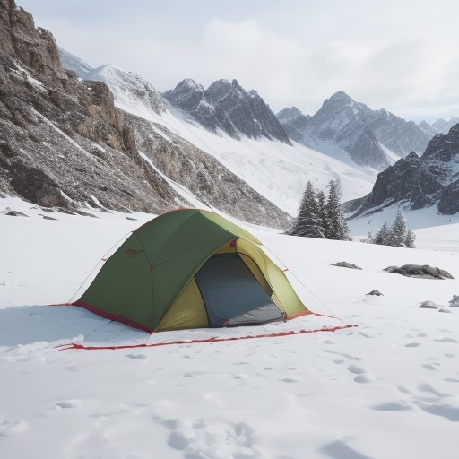 【登山道具】冬の保管方法 | 劣化を防ぐ手入れの手順 をイメージした 広角の風景、山、冬 の写真