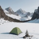 【登山】初心者におすすめの登山の頻度 | 体力作りと計画の立て方 をイメージした 広角の風景、山 の写真
