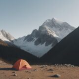 【登山】初心者の体力作り | ウォーキングで準備する登山道への道筋 をイメージした 広角の風景、山 の写真