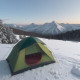 【登山】稜線での風対策 | おすすめの装備と選び方 をイメージした 広角の風景、山、稜線 の写真