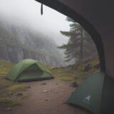 【登山ザック】雨除けカバーの選び方 | 濡らさないための対策とおすすめ品 をイメージした 広角の風景、ハイキング の写真