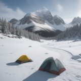 【冬山】霜降りの見分け方 | 雪崩のリスクを避ける判断基準 をイメージした 広角の風景、山、冬 の写真