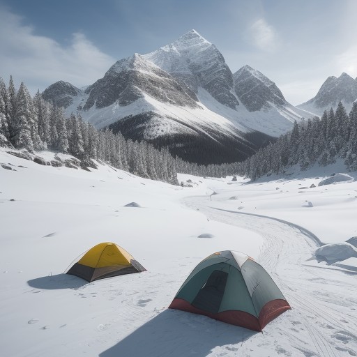 【冬山】霜降りの見分け方 | 雪崩のリスクを避ける判断基準 をイメージした 広角の風景、山、冬 の写真
