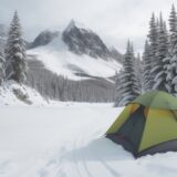 【低体温症】登山の現場で判断する | 救急車を呼ぶタイミング をイメージした 広角の風景、山 の写真
