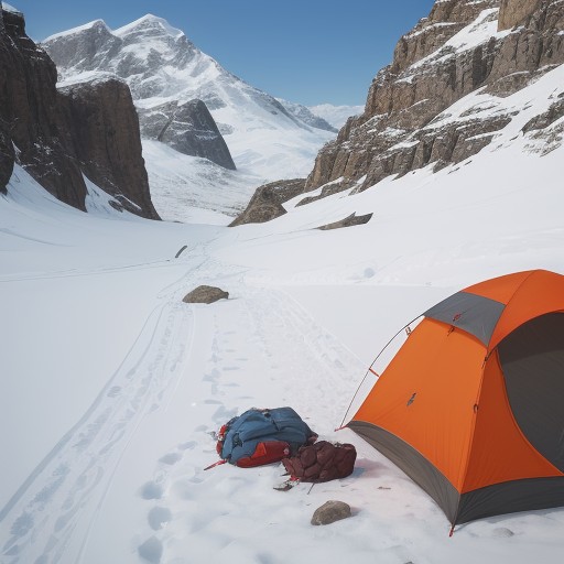 【登山用ギア】保管場所の温度管理 | 劣化を防ぐ保存方法 をイメージした 広角の風景、山 の写真