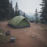 【キャンプバーナー】煤を取り除く道具 | 手入れの手順と方法 をイメージした 広角の風景 の写真