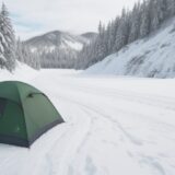 【ウィンタースポーツ】ウェアの破れを防ぐ方法 | 雪山での対策と選び方 をイメージした 広角の風景、冬、山、雪景色 の写真