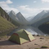 【虫除け】登山の川沿いで使う | 正しい選び方と対策 をイメージした 広角の風景、山、川 の写真