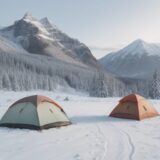 【冬山】霜による路面への影響 | 足元の安全を守る対策方法 をイメージした 広角の風景、山、冬 の写真