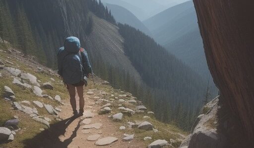 【登山】急下降で足を痛めない歩き方 | 膝への負担を減らすコツ